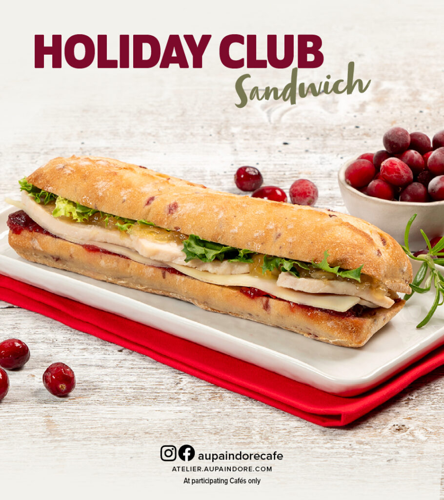 Holiday Club Sandwich ad