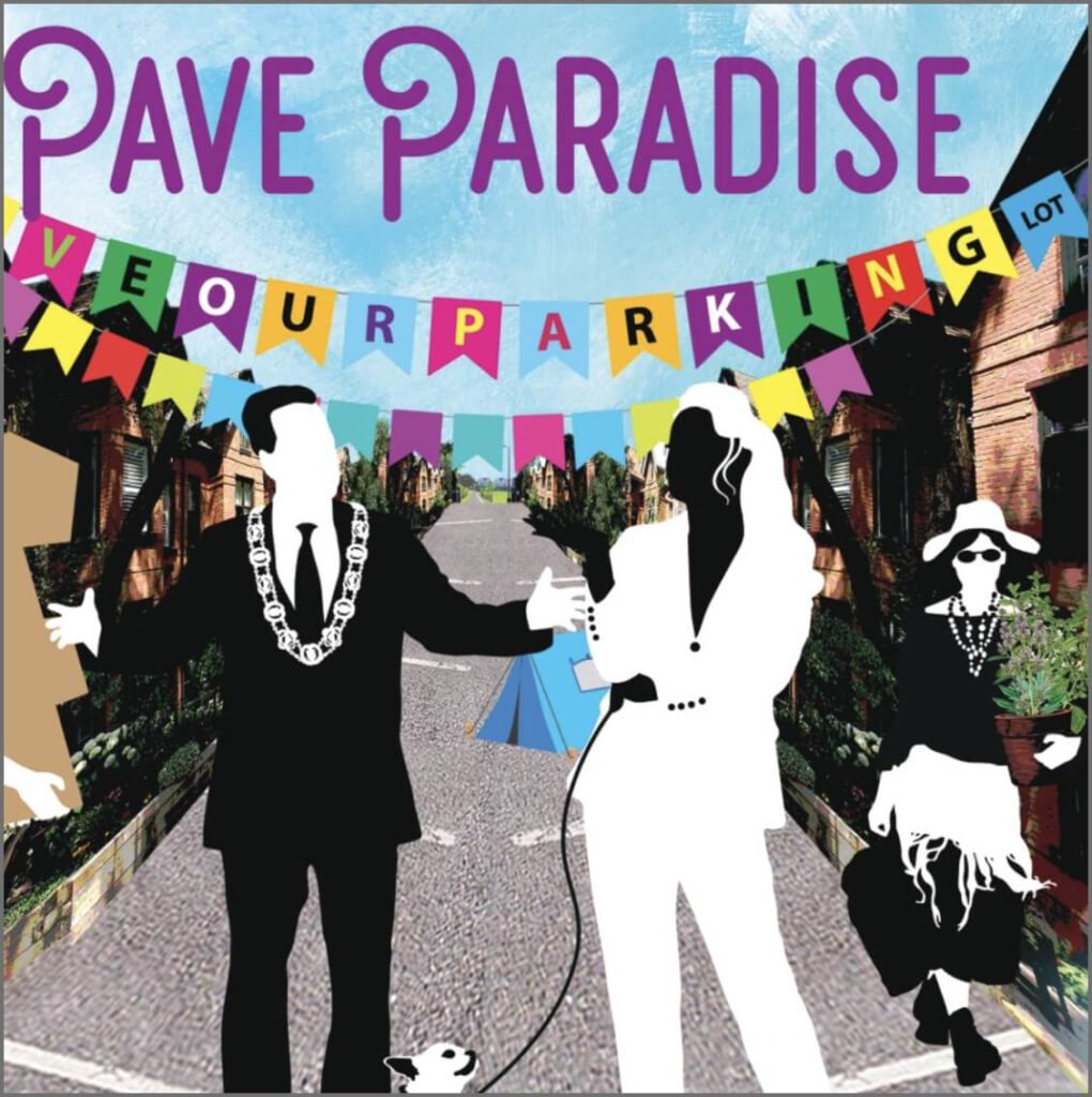 St. James Theatre Pave Paradise poster