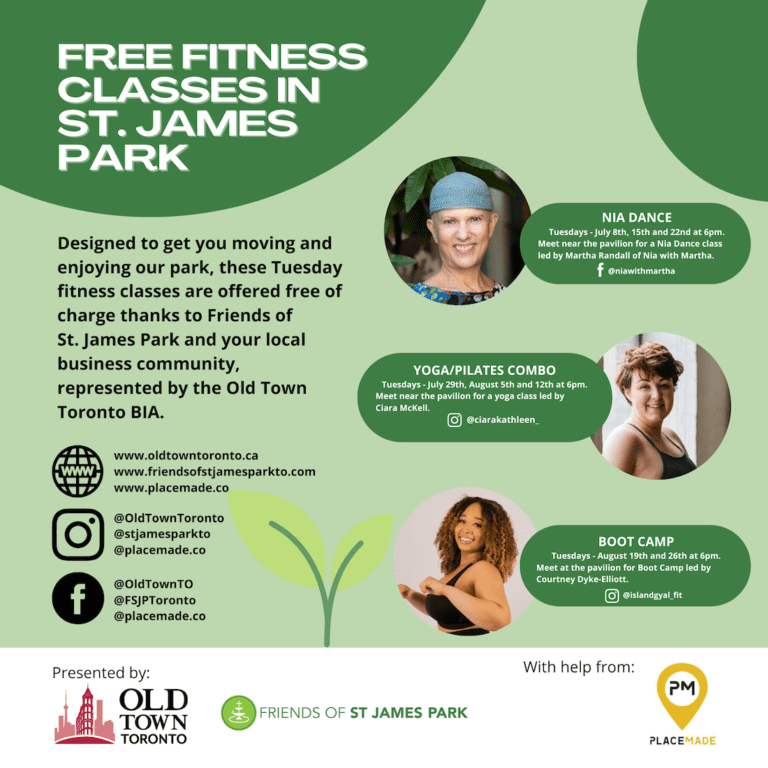(Cancelled due to weather) Fitness Classes In St. James Park (Boot Camp)